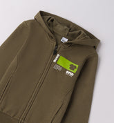 felpa zip bambino